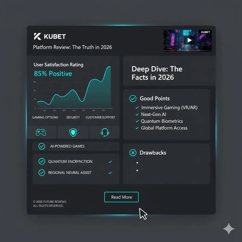 เว็บ kubet ดี ไหม? เจาะลึกความจริงในปี 2026