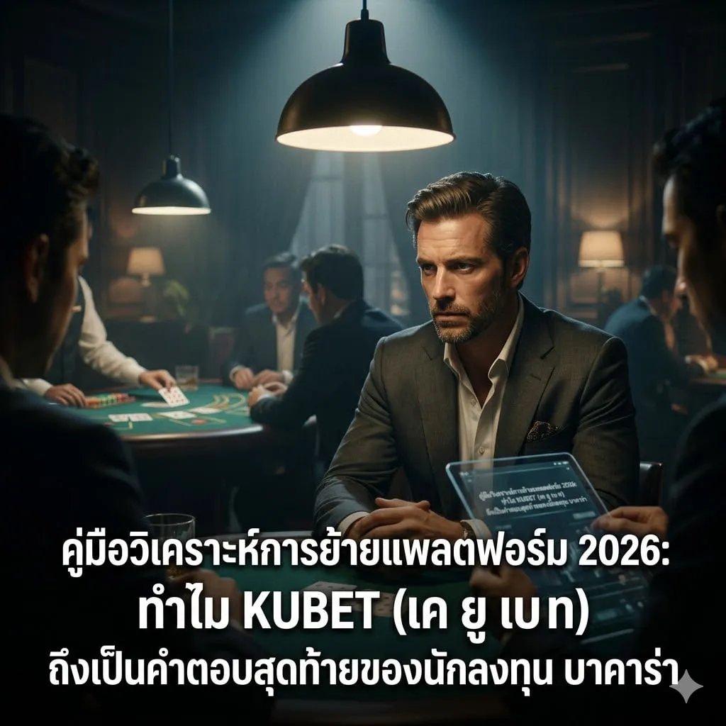 คู่มือวิเคราะห์การย้ายแพลตฟอร์ม 2026: ทำไม KUBET (เค ยู เบ ท) ถึงเป็นคำตอบสุดท้ายของนักลงทุน บาคาร่า